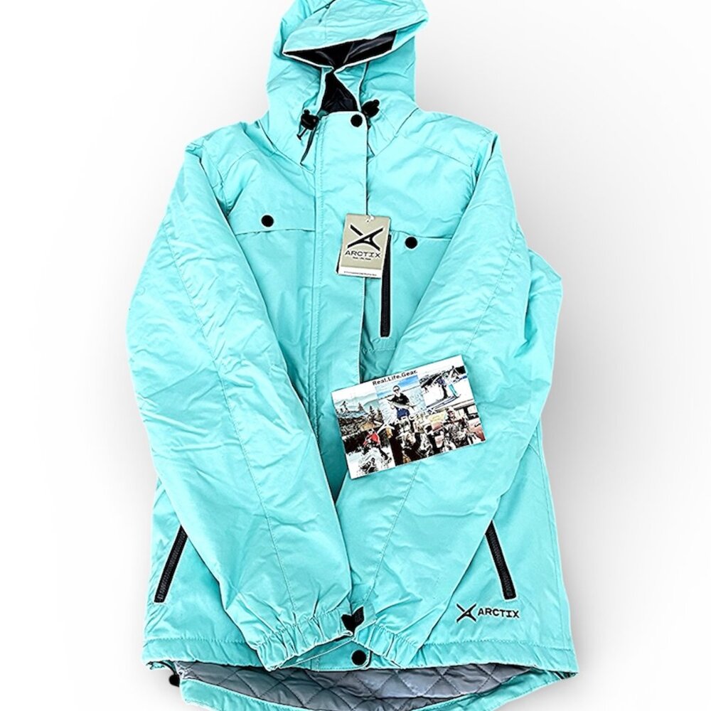 Arctix Women’s Daybreak Insulated Puffer Jacket Blue Small NWT